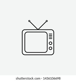 Tv Icon Vector Illustration Eps