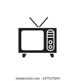 Tv Icon, Vector Illustration Eps 10.