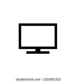 TV icon Vector illustration, EPS10.