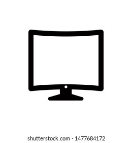 Tv icon, vector illustration. Flat design style. vector tv icon illustration isolated on white, tv icon Eps10. tv icons graphic design vector symbols.