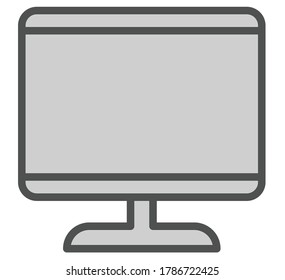 Tv icon vector illustration flat design