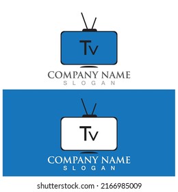 tv icon vector illustration template design