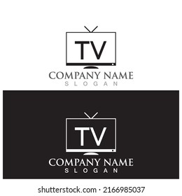tv icon vector illustration template design
