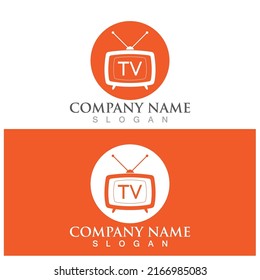 tv icon vector illustration template design