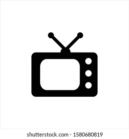 TV icon vector, made from EPS 10