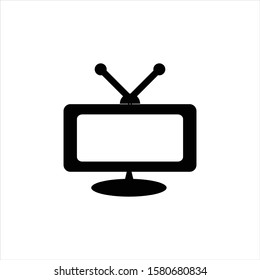 TV icon vector, made from EPS 10