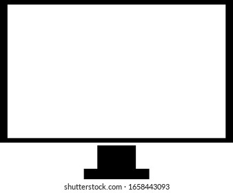 Icono de TV. vector Icono moderno ilustración de diseño simple.
