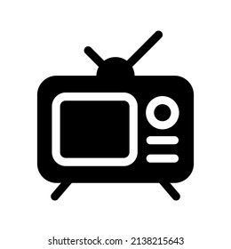 Tv Icon Vector Symbol Design Illustration
