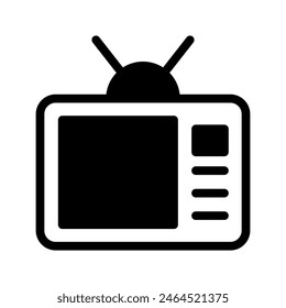 Tv Icon Vector Symbol Design Illustration