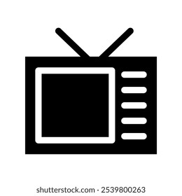 Tv Icon Vector Symbol Design Illustration