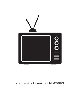 TV icon vector, Vector symbol flat trendy style illustration for web and app..eps
