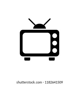 Tv icon vector. television icon vector.