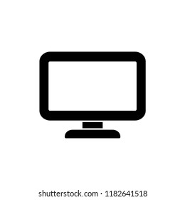 Tv icon vector. television icon vector.