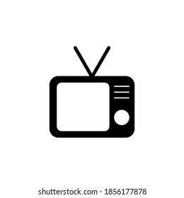 Vector de icono de tv. vector de icono de televisión