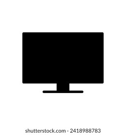 Tv icon vector. television icon vector