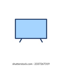 Tv icon vector. television sign and symbol