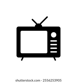 Tv icon vector. television sign and symbol