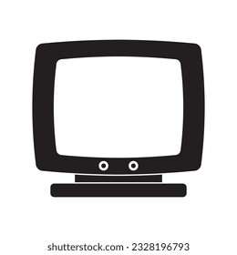 diseño del logotipo de la ilustración de la plantilla de vectores de iconos de tv