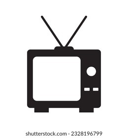 tv icon vector template illustration logo design