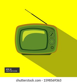 TV icons for graphic and web design, modern simple vector illustrations.