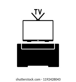 tv, illustration, vector icon