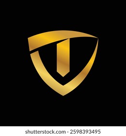 TV Letter Logo Vector Tv Shield Stock Vector