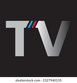 TV letter logo for your company