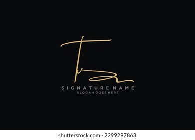 TV Letter Signature Logo Template elegant design logo Sign Symbol template vector icon