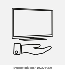 tv line icon