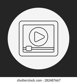 TV line icon