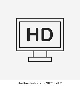 TV line icon