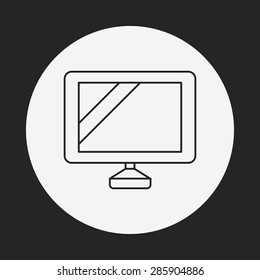 TV line icon