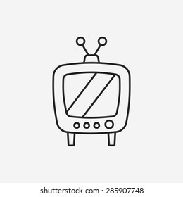 TV line icon