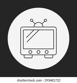 TV line icon