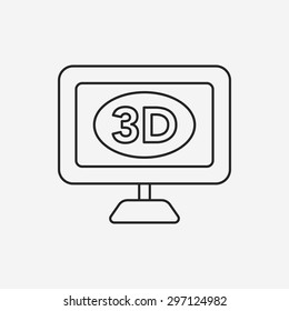 TV line icon