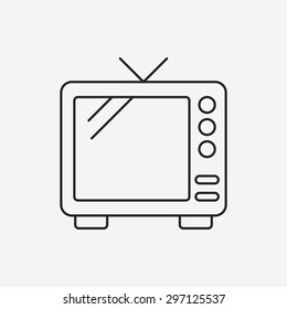 TV line icon