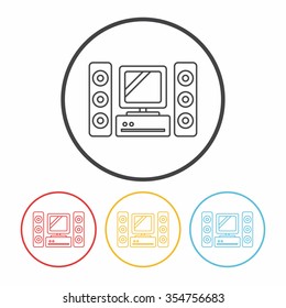 TV line icon