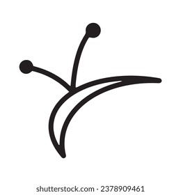 Tv live  icon logo vector 