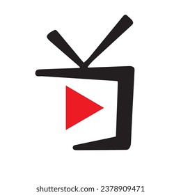 Live-Symbol-Logo, Vektorgrafik 