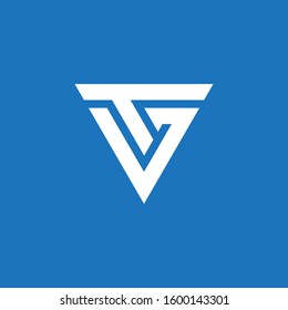 TV logo design, Vector illustration.