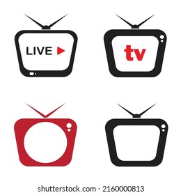 tv-Logo-Technologie-Symbol