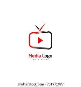 TV And Media Logo Vector,