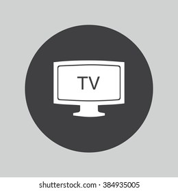 TV mode sign icon. Television symbol