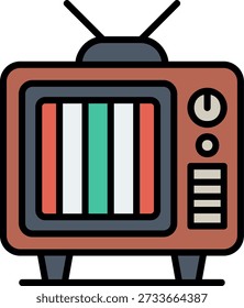 Tv New Creative Icon Design Vector