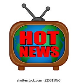TV news 