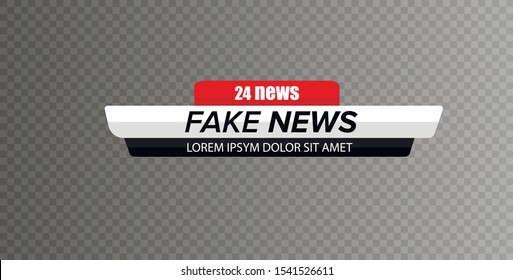 Tv news bar. Lower Third TV News Bars Set Vector. Television broadcast media title banner.