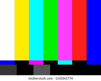 TV no signal background illustration. Vector illustration eps10 graphic