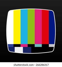 tv no signal design,vector illustration eps10 graphic