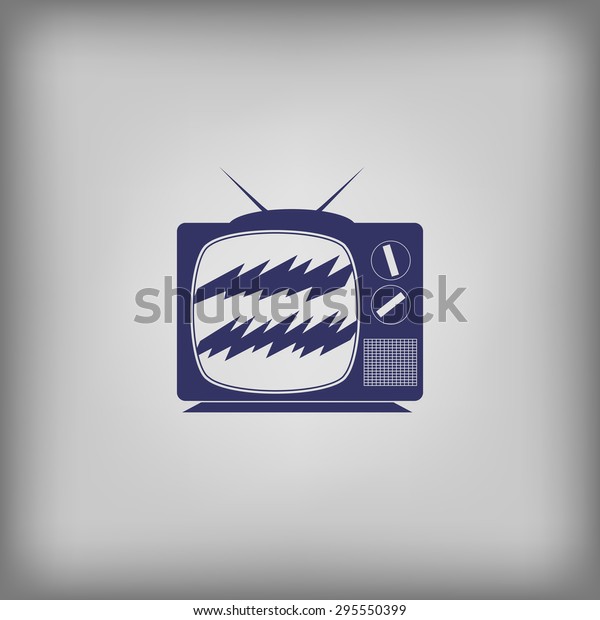 tv no signal monoscope icon\
