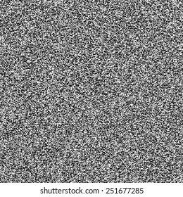 TV Noise Seamless Texture. Vector.